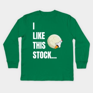 We like this GME Stock Sorry Wall St Kids Long Sleeve T-Shirt